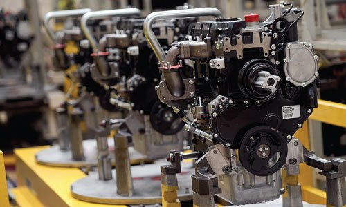 Engine assembly line
